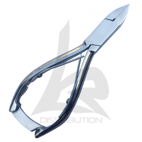 Pince à ongles - Manche Rainuré - 13cm - L&R Distribution|