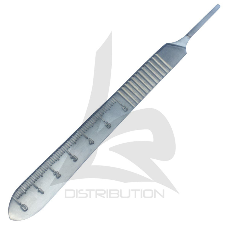 Manche porte lame de Bistouri gradué N° 3 - L&R Distribution|