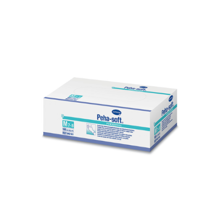 Gants d'examen en Nitrile Bleu - Global Hygiène|